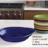 FIESTA PIE PLATE WITH DISK PITCHER MIDNIGHT BLUE - Image 2