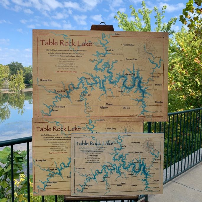 Lake Maps & Decor