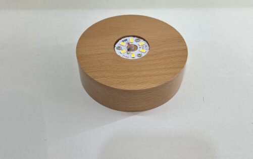 LED BLONDE WOOD LIGHT BATTERY