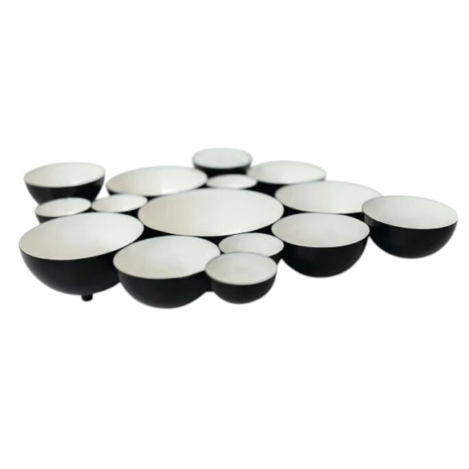 BUBBLE BOWL BLACK & WHITE