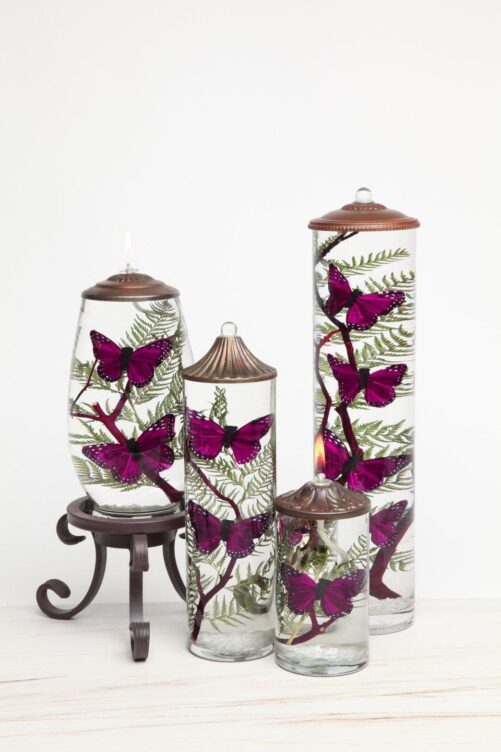 CYL SHORT PURPLE BUTTERFLY