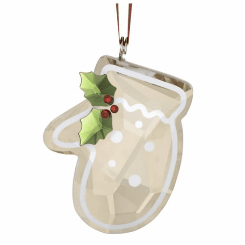 HOLIDAY CHEERS GINGERBREAD GLOVE ORNAMENT