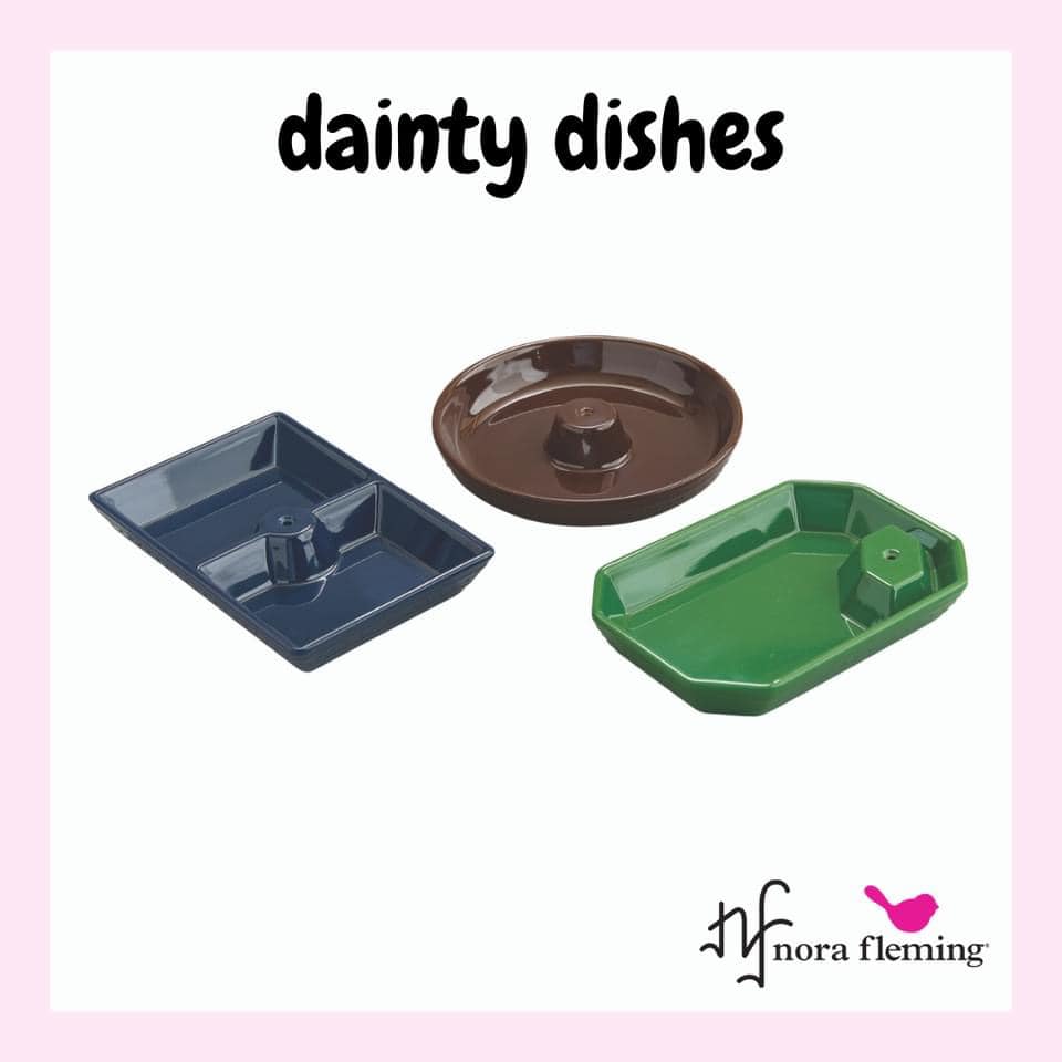 NEW MEL DAINTY DISHES 3 PIECE SET