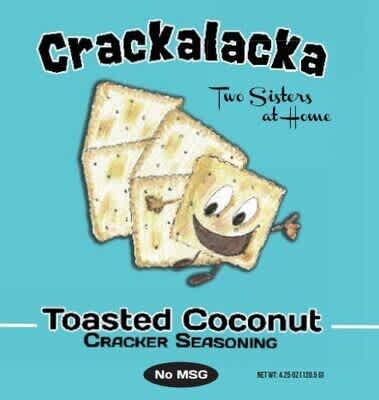 Crackalacka Toasted Coconut Cracker Seasoning