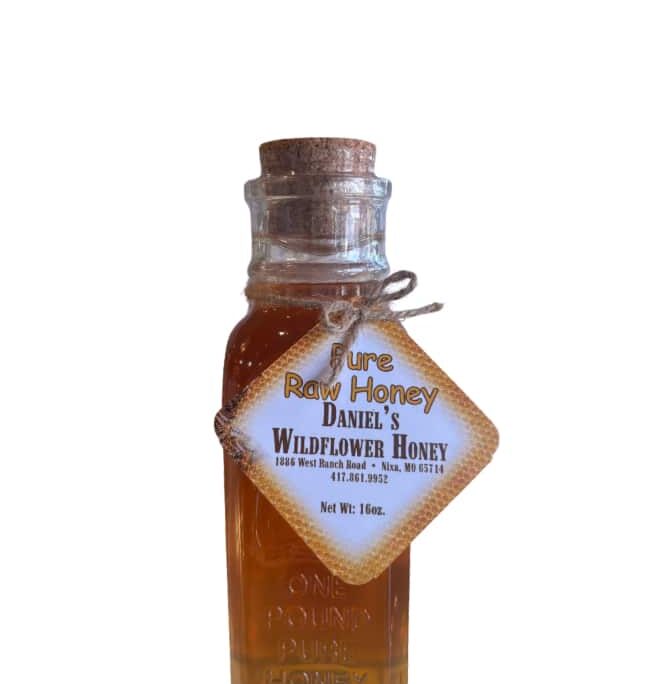 DANIELS WILDFLOWER HONEY  MUTH 16 0Z.