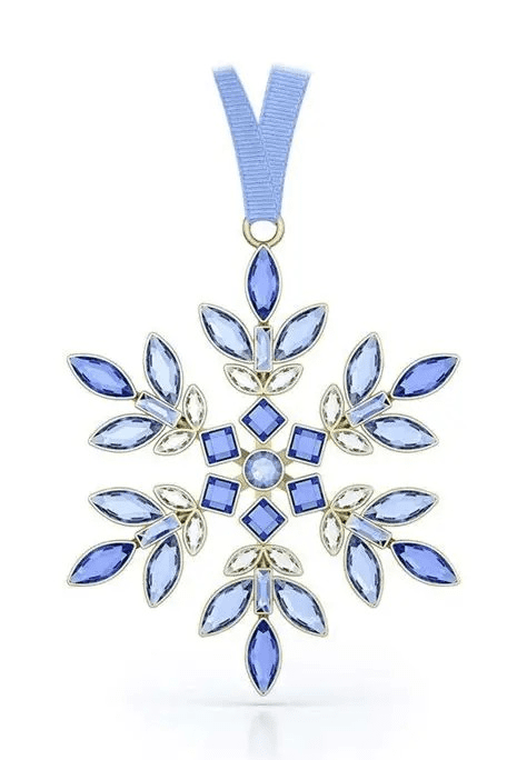 Gema Holiday Ornament, Blue