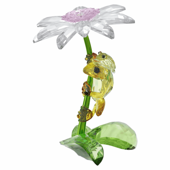 IDYLLIA FROGS AND FLOWER