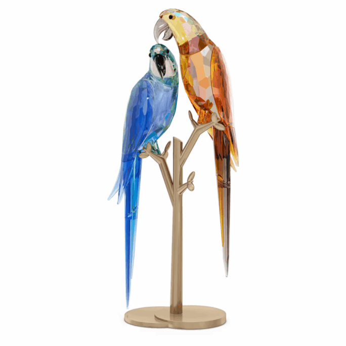 JUNGLE BEATS PARROT COUPLE BELL AND BRIO