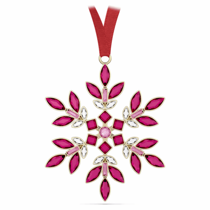 Gema Holiday Ornament, Red