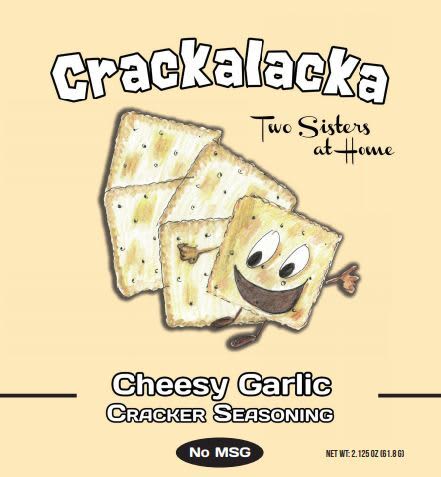 Crackalacka CHEESY garlic cracker seasoning