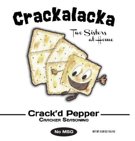 Crackalacka Cracked Pepper Cracker Seasoning