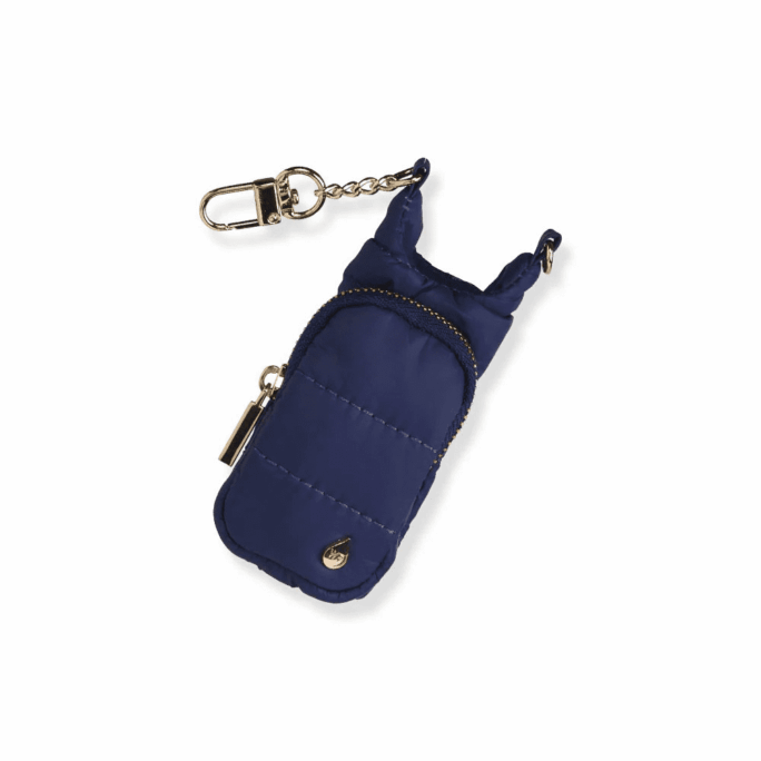 MINI HYDROBAG CHARM NAVY MATTE