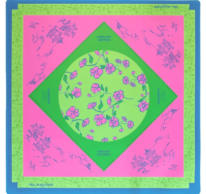 MAHJONG MAT CHERRY BLOSSOM