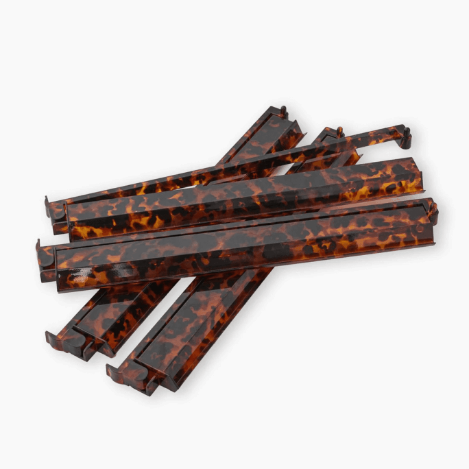 MAHJONG RACK & PUSHER SET OMM TORTOISE SHELL