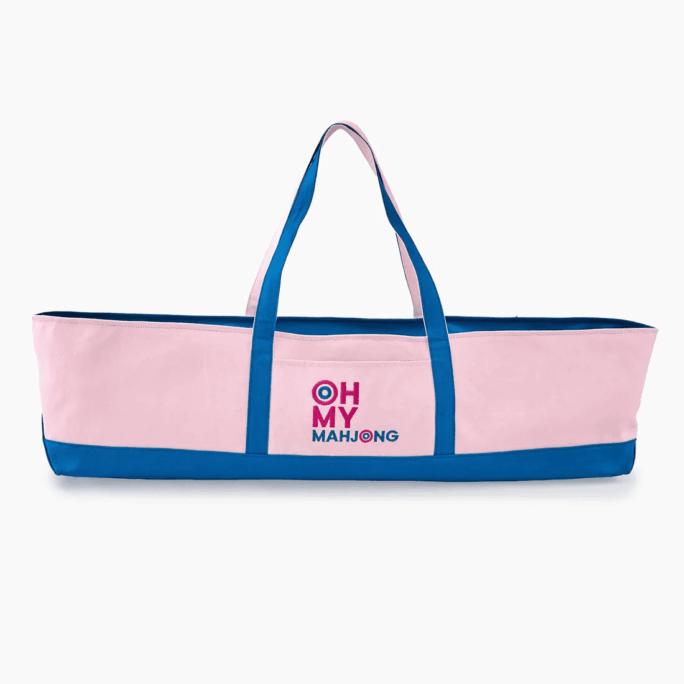 MAHJONG MAT STORAGE BAG PINK