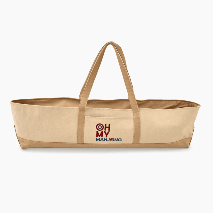 MAHJONG MAT STORAGE BAG TAUPE