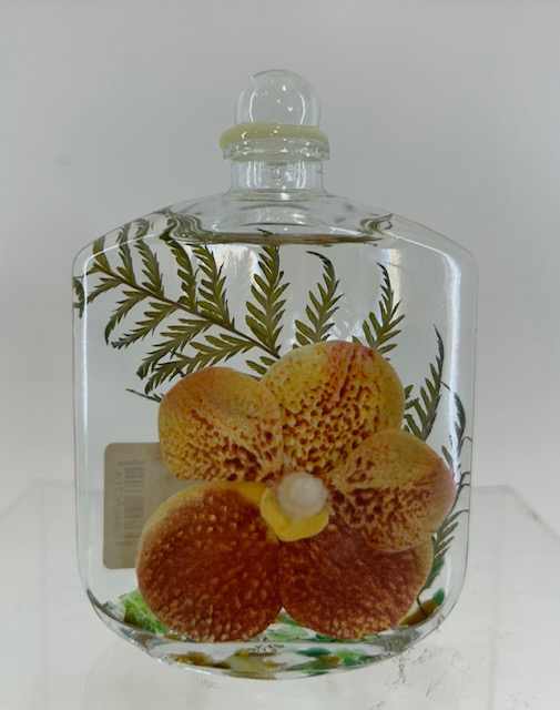 OVAL TANGERINE ORCHID