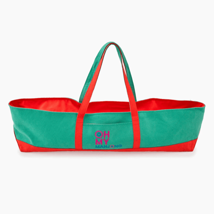 MAHJONG MAT STORAGE BAG TEAL