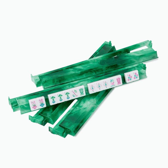 MAHJONG RACK AND PUSHER SET OMM AGATE