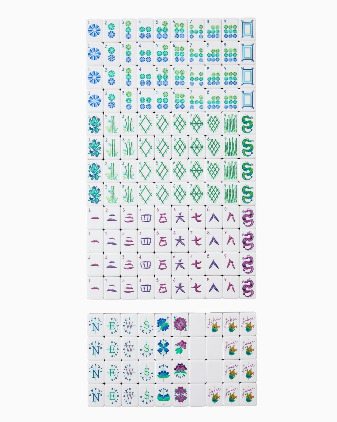LAGOON MAHJONG TILE SET - Image 3