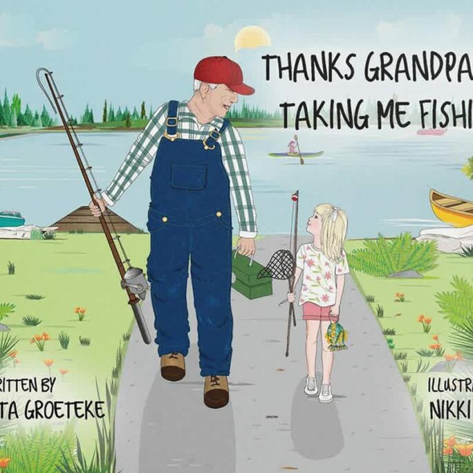 THANKS GRANDPA FISHING BOOK HARDBACK