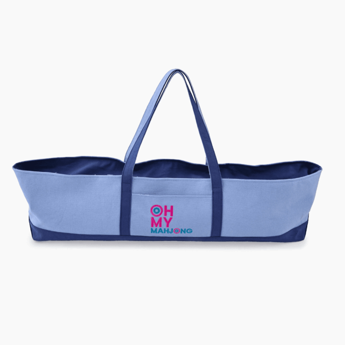 MAHJONG MAT STORAGE BAG BLUE