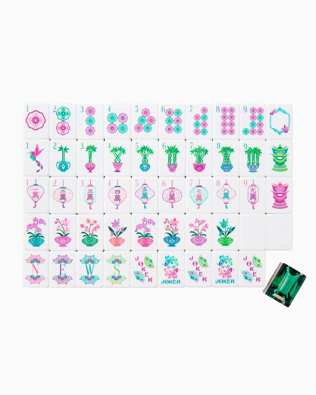 EMERALD OMM TILE SET - Image 3