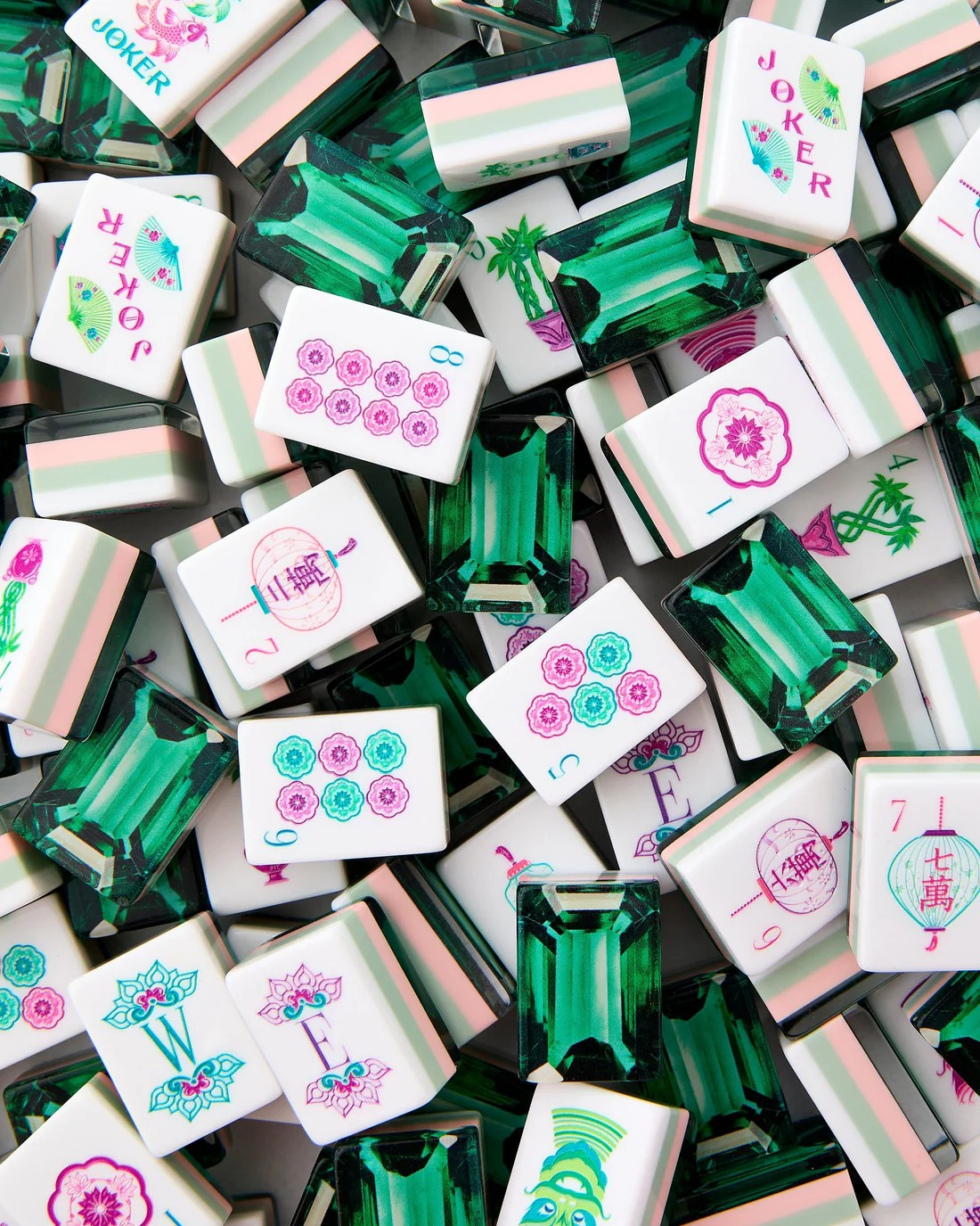 EMERALD OMM TILE SET