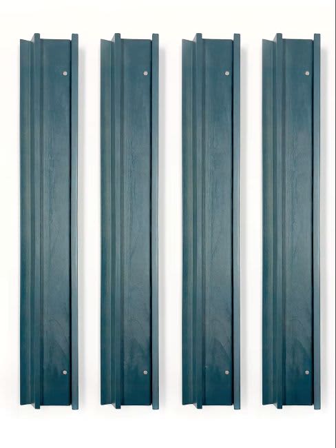 BLUE BEECH WOOD RACKS 19 INCHES