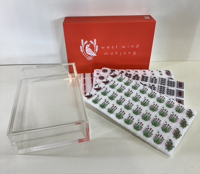 U OF ARKANSAS MAHJONG TILE SET