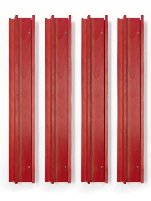 RED BEECH WOOD RACKS 19 INCHES
